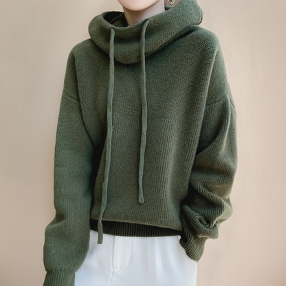 Cheleys | Ladies Hoodie Soft Knit For Coziness
