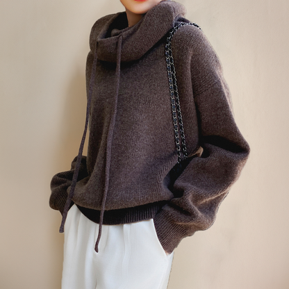 Cheleys | Ladies Hoodie Soft Knit For Coziness