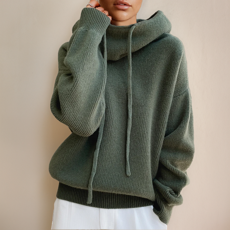 Cheleys | Ladies Hoodie Soft Knit For Coziness