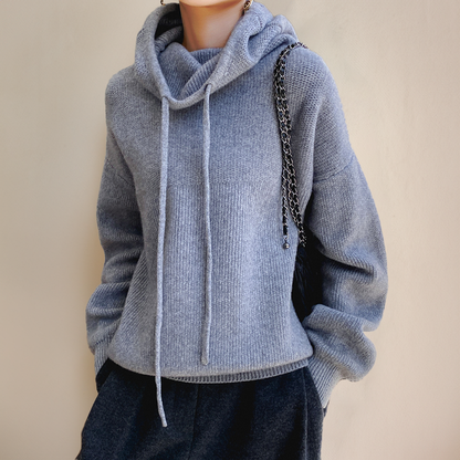 Cheleys | Ladies Hoodie Soft Knit For Coziness