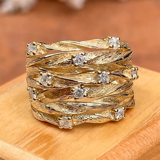 Femijn | Handmade Vintage Gold Ring