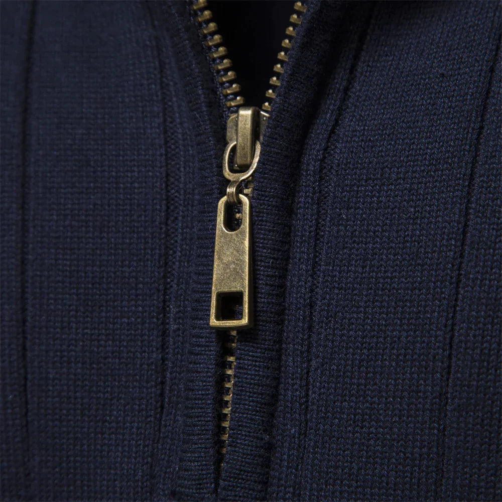 Lipeson | Fashionable Zipper Sweater