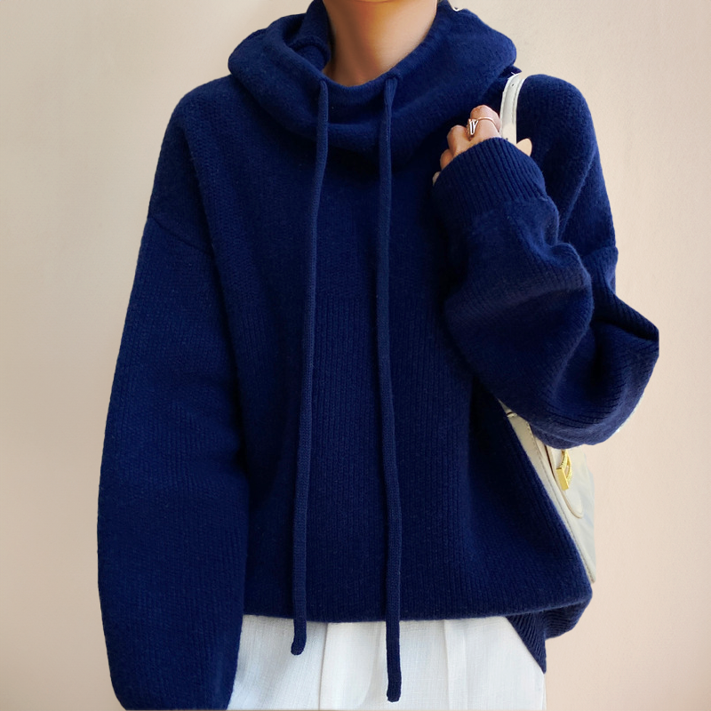Cheleys | Ladies Hoodie Soft Knit For Coziness
