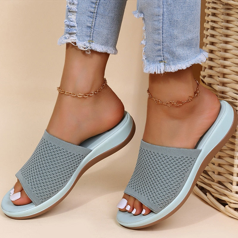 Elsivana | Breathable Orthopedic Slippers For Women