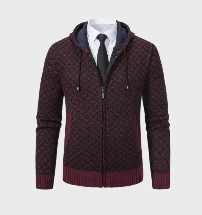 Abelleo | Men's Hooded Jacket - Modern And Functional For Every Occasion