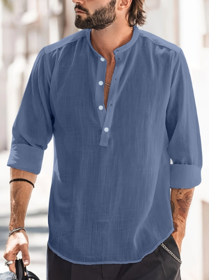 Huves | Men's Linen Shirt